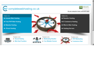completewebhosting.co.uk screenshot