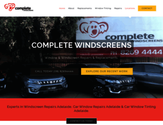 completewindscreens.com.au screenshot