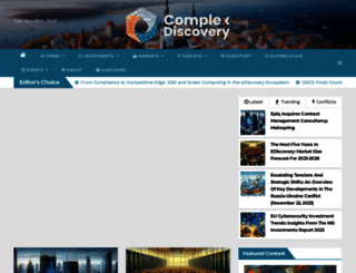 complexdiscovery.com screenshot