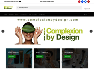 complexionbydesign.com screenshot