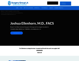 complexsurgicaloncology.com screenshot