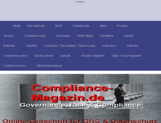 compliance-guide.com screenshot