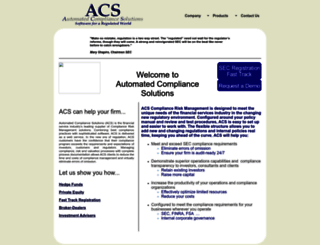 complianceacs.com screenshot