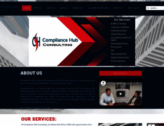 compliancehub.co.za screenshot