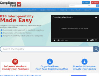compliancetest.net screenshot