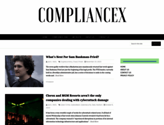compliancex.com screenshot