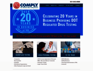 complycorp.com screenshot