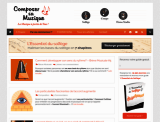 composer-sa-musique.fr screenshot