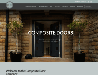compositedoorcompany.com screenshot