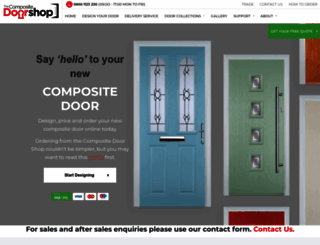 compositedoorshop.co.uk screenshot