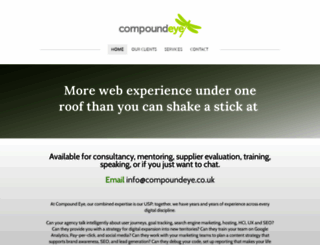 compoundeye.co.uk screenshot