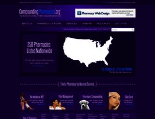 compoundingpharmacies.org screenshot