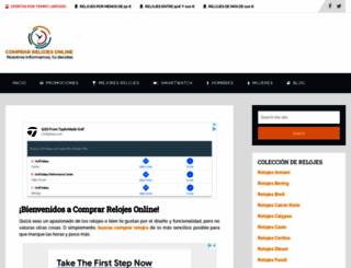 comprarrelojesonline.es screenshot