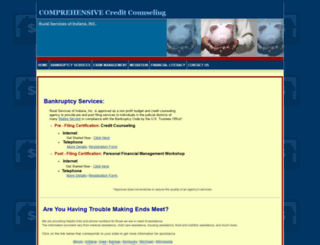 comprehensivecreditcounseling.com screenshot