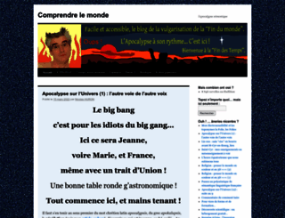 comprendre-le-monde.com screenshot