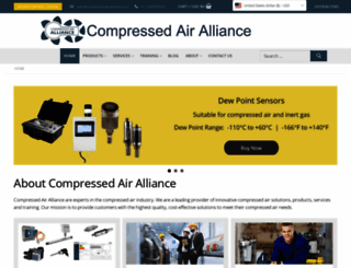 compressedairalliance.com screenshot