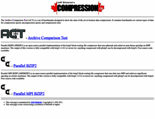 compression.ca screenshot
