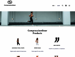 compressiongear.com screenshot