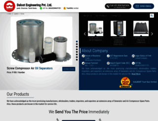 compressor-spare-part.com screenshot