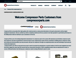 compressorparts.com screenshot