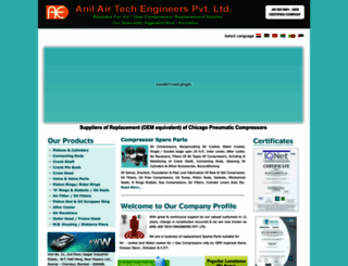 compressorsparepartsindia.com screenshot