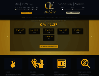compro-oro-online.com screenshot