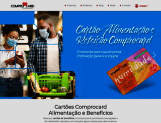 comprocard.com.br screenshot