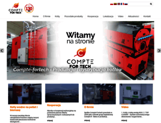 compte-fortech.pl screenshot