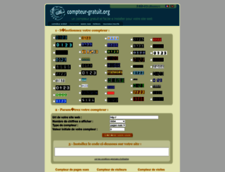compteur-gratuit.org screenshot