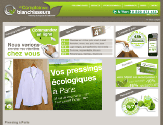comptoirdesblanchisseurs.com screenshot