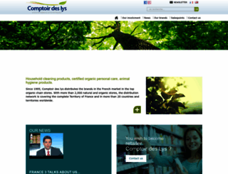 comptoirdeslys.com screenshot