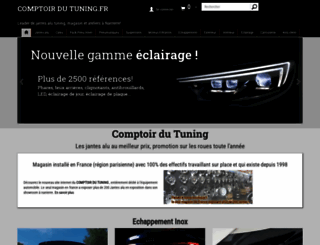 comptoirdutuning.fr screenshot