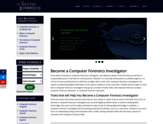 computer-forensics-recruiter.com screenshot