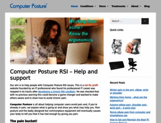 computer-posture.co.uk screenshot