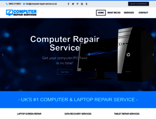 computer-repair-service.co.uk screenshot