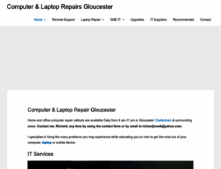 computer-repairs-gloucester.co.uk screenshot