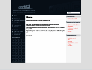 computer-woerterbuch.de screenshot