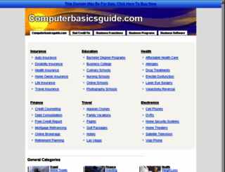 computerbasicsguide.com screenshot