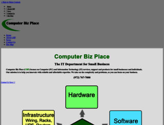 computerbizplace.com screenshot