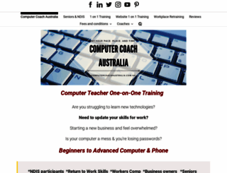 computercoachaustralia.com.au screenshot