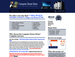 computerdoctorboise.com screenshot