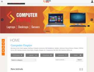 computerempire.co.in screenshot