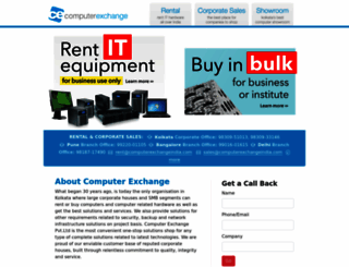 computerexchangeindia.com screenshot