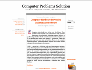 computerproblemssolution.blogspot.com screenshot