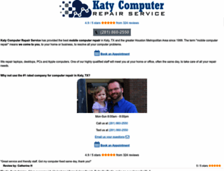 computerrepairinkaty.com screenshot