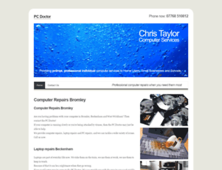 computerrepairsbromley.co.uk screenshot