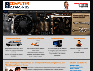 computerrepairsrus.com.au screenshot