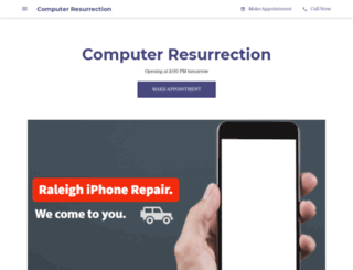 computerresurrection.com screenshot