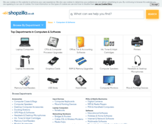 computers.shopzilla.co.uk screenshot