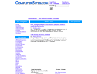 computersites.com screenshot